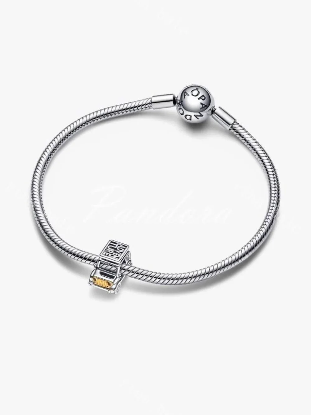 Pandora Two-tone Adventure Car Charm